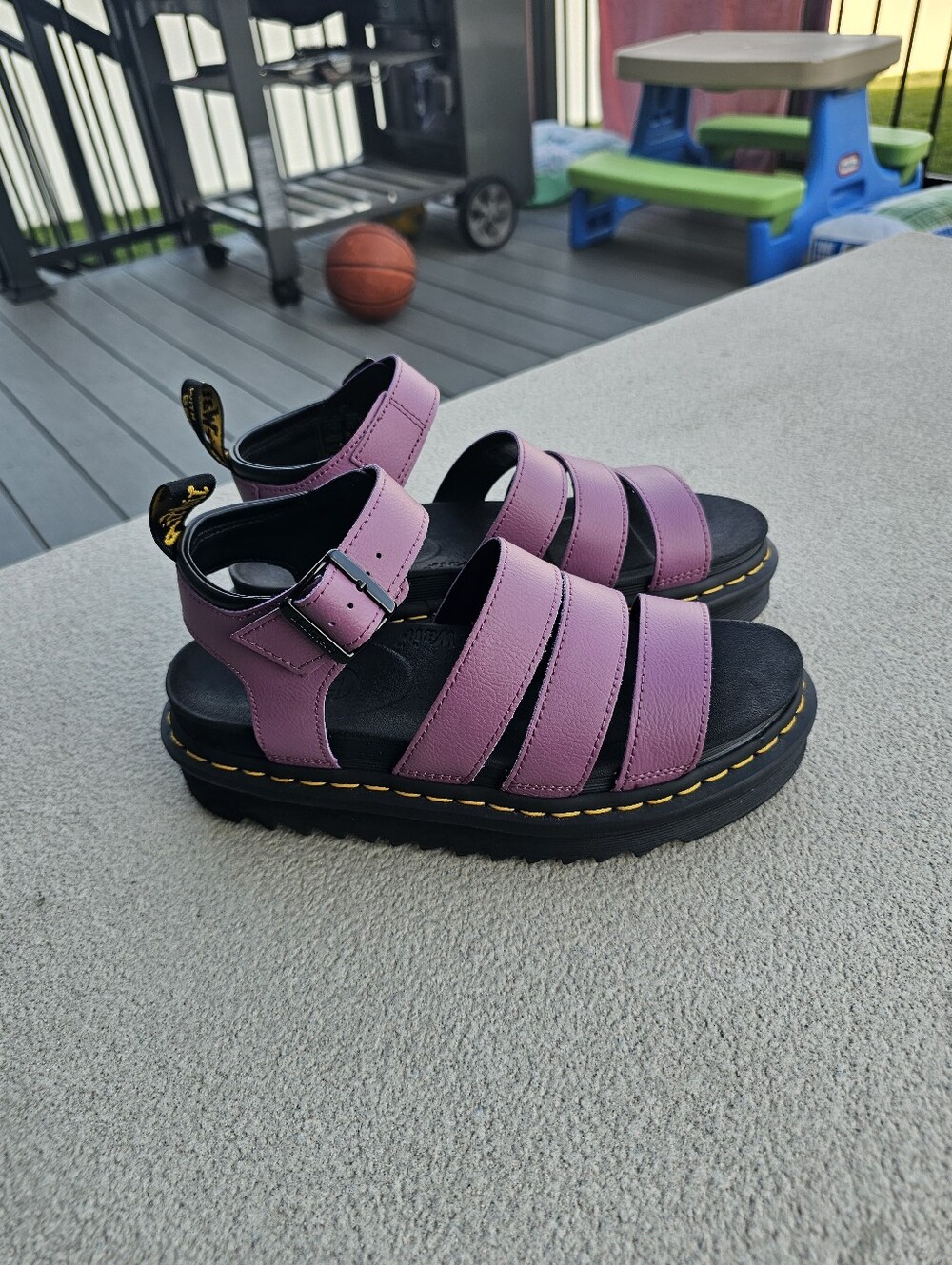 Dr. Martens Blaire Quad Sandals. - Picture 5 of 8